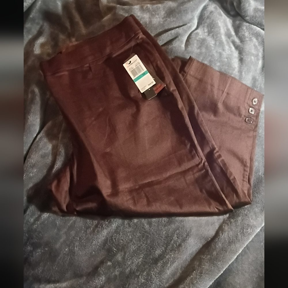 New With Tags COUNTERPARTS PLUS SIZE 16 WOMAN'S CAPRIS